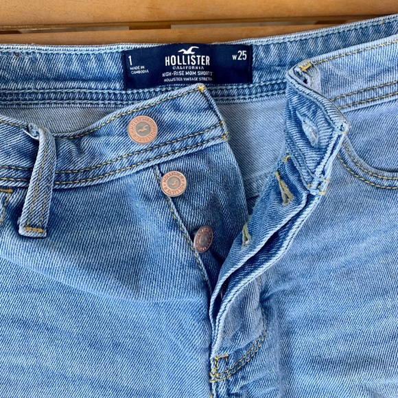 Custom painted Hollister high rise mom shorts - Picture 7 of 7